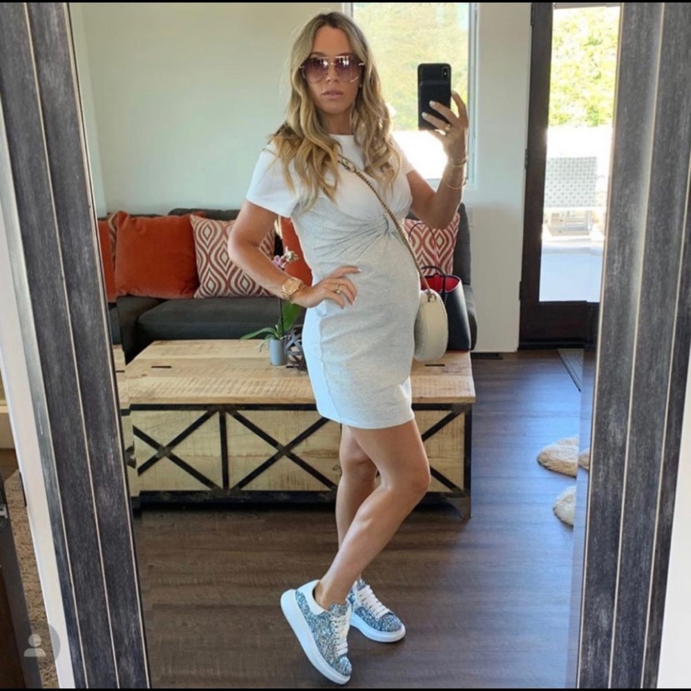 SALE! T by Alexander Wang Knotted T-Shirt Dress